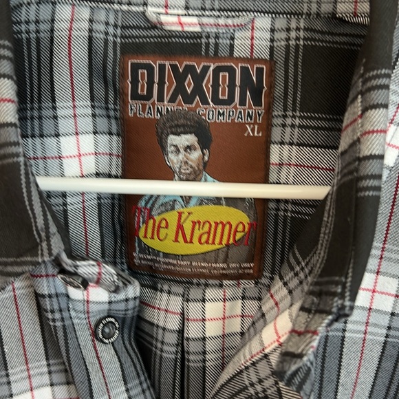 NWOT Rare Dixxon Kramer Flannel Shirt - XL - Picture 3 of 3